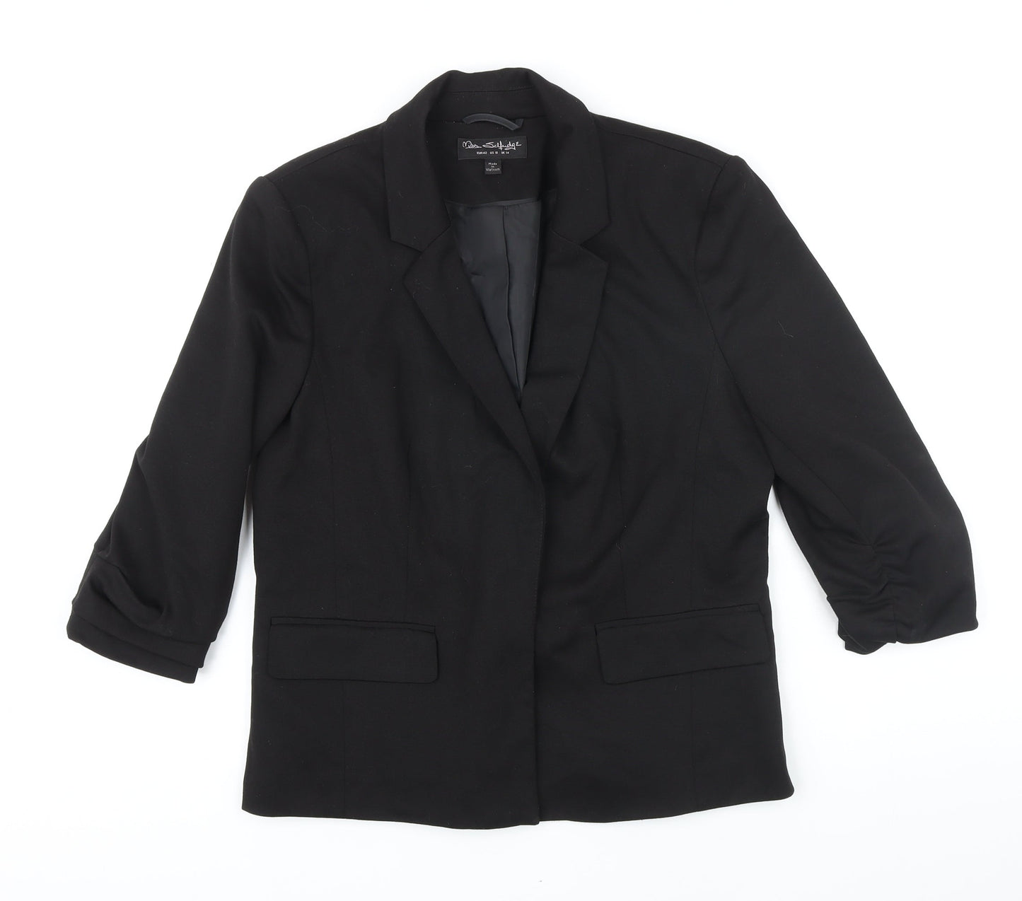 Miss Selfridge Womens Black Jacket Blazer Size 10