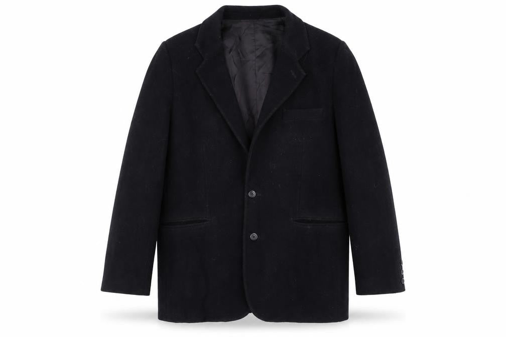 Sisley Womens Black Jacket Coat Size XL Button