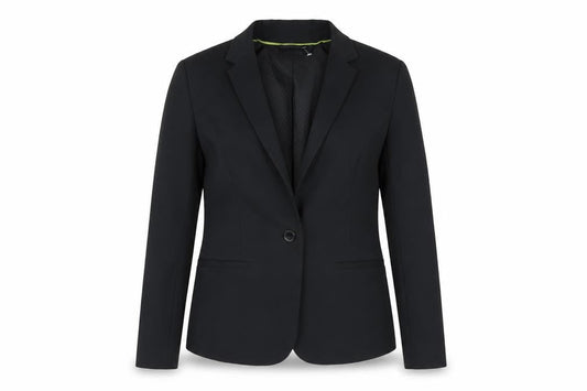 New Look Womens Black Jacket Blazer Size 10 Button