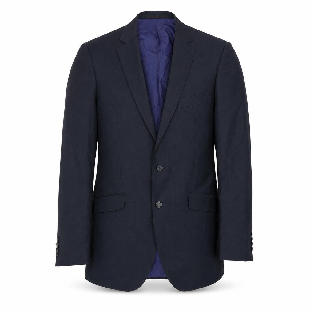 Marks & Spencer Mens Black Polyester Jacket Blazer Size 40 Big & Tall