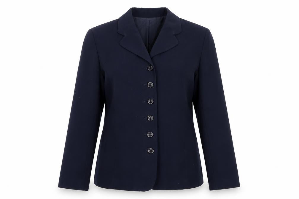 Marks & Spencer Womens Blue Jacket Blazer Size 12 Button