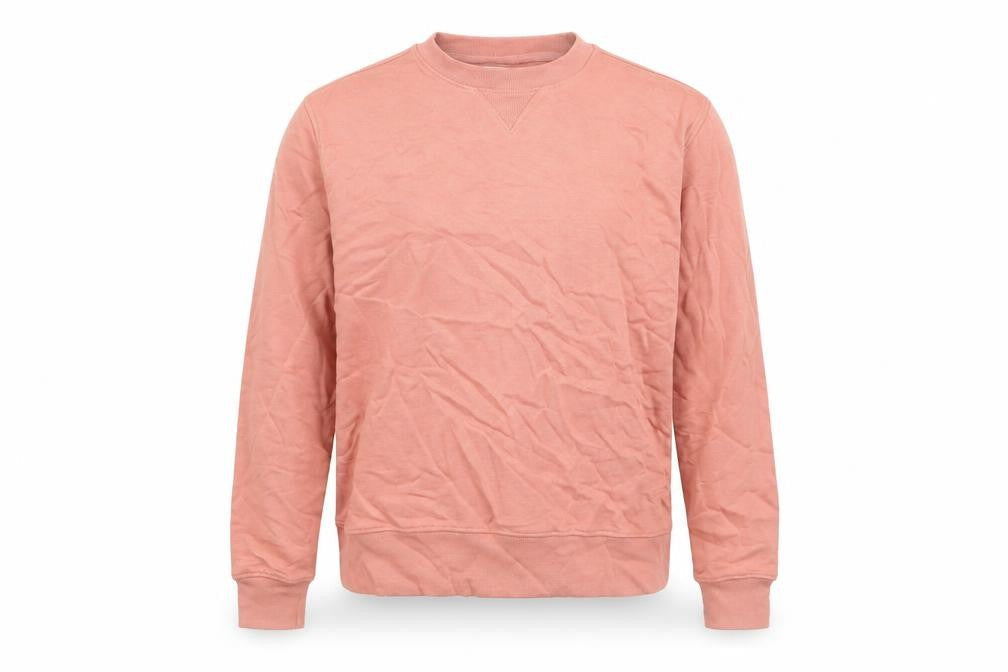 Marks & Spencer Womens Pink Cotton Pullover Sweatshirt Size S Pullover