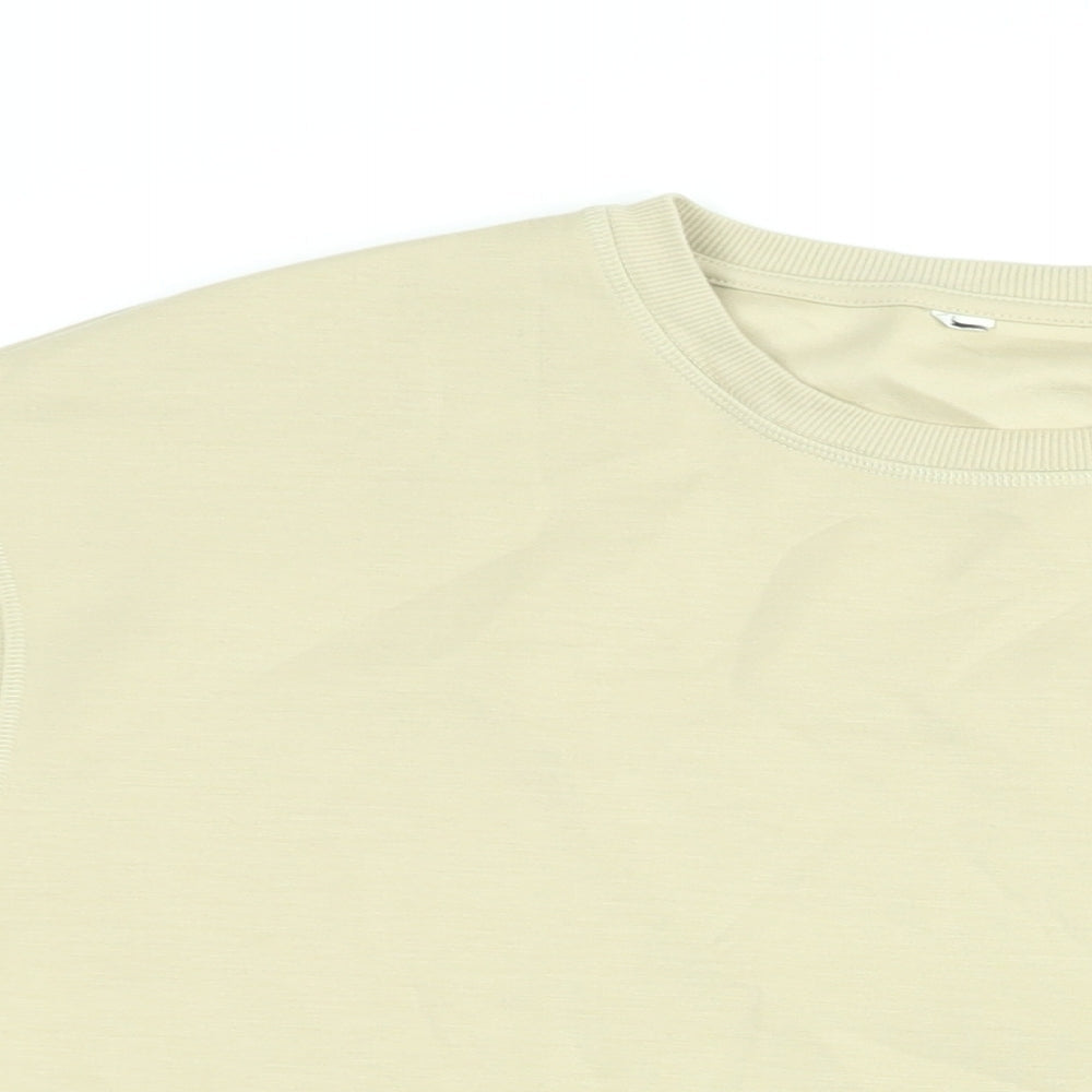 Autograph Womens Beige Cotton Pullover Sweatshirt Size 20 Pullover