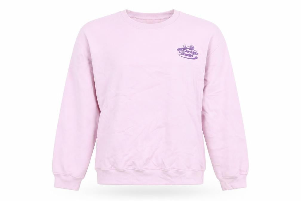 PRETTYLITTLETHING Womens Purple Cotton Pullover Sweatshirt Size S Pullover - Design Studio
