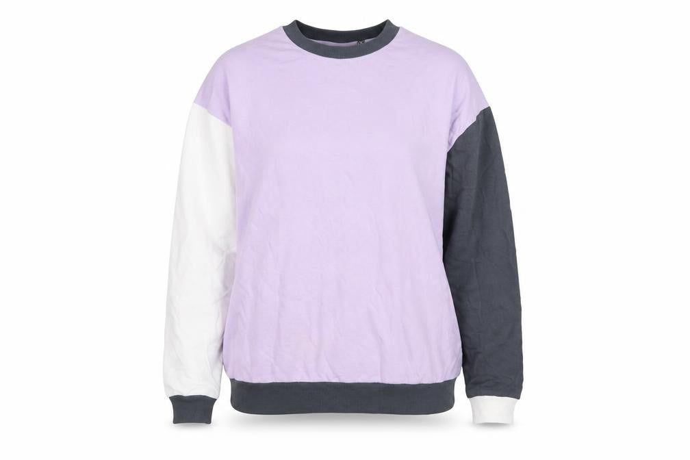 ASOS Womens Purple Cotton Pullover Sweatshirt Size S Pullover