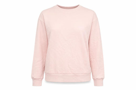 Marks and Spencer Womens Pink Cotton Pullover Sweatshirt Size M Pullover