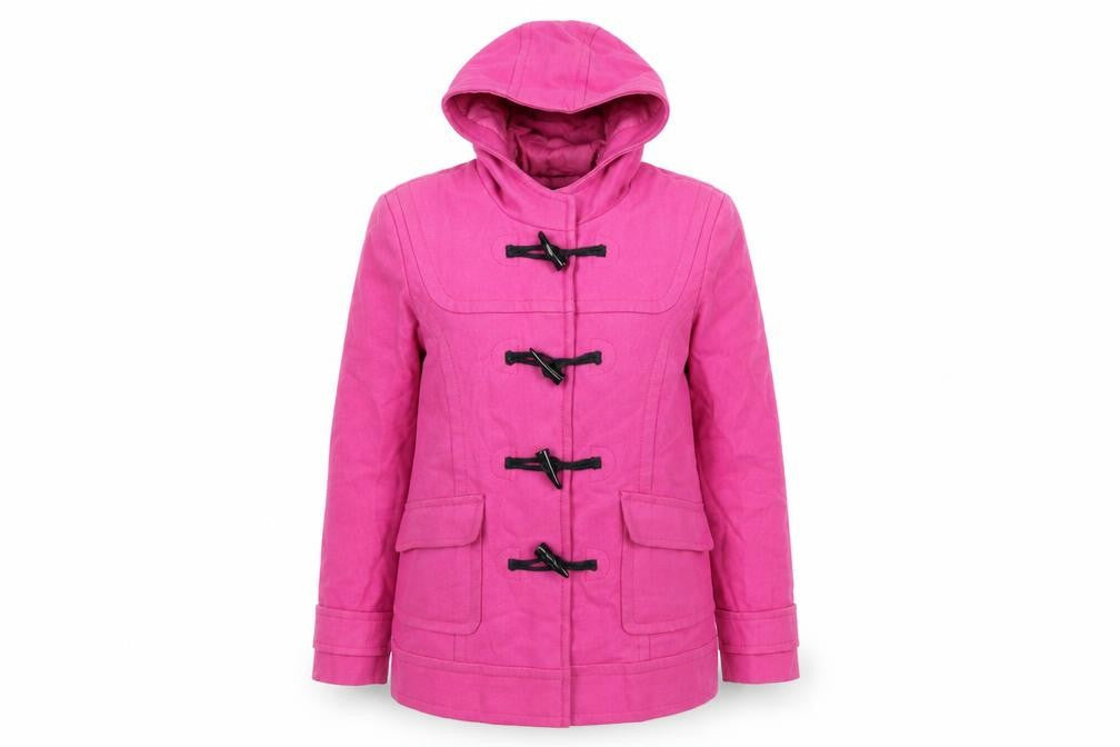 Dorothy Perkins Womens Pink Overcoat Coat Size 12 Snap