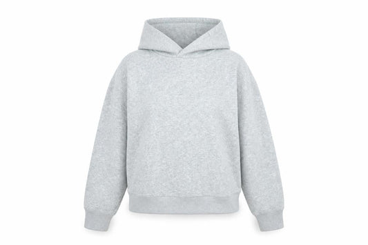 Zara Womens Grey Cotton Pullover Hoodie Size S Pullover