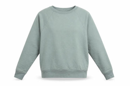 H&M Womens Green Polyester Pullover Sweatshirt Size XS Pullover