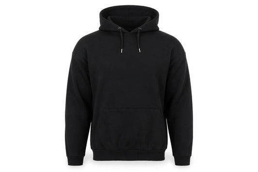 ASOS Mens Black Cotton Pullover Hoodie Size XS - Hand Sign