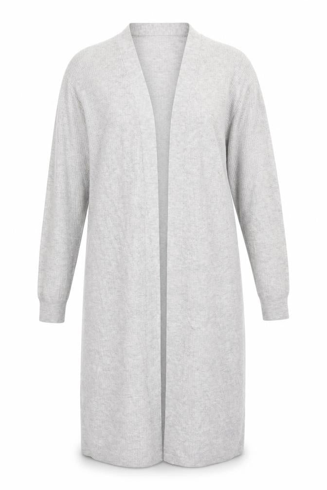 Theory Women's Grey Cardigan, L, Wool Blend, Casual