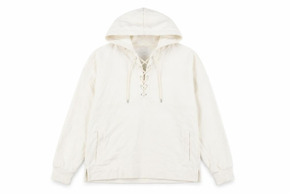 Gap Womens Ivory Cotton Pullover Hoodie Size S Pullover