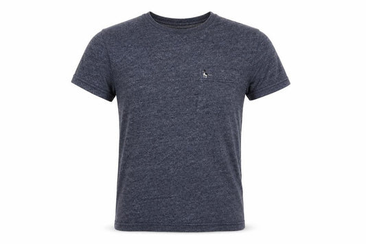 Jack Wills Mens Blue Cotton T-Shirt Size S Crew Neck