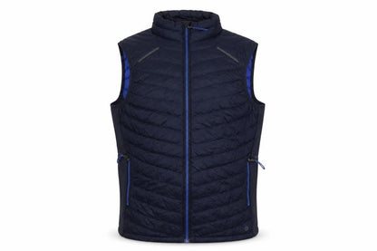 Goodmove Mens Blue Jacket Waistcoat Size S Zip