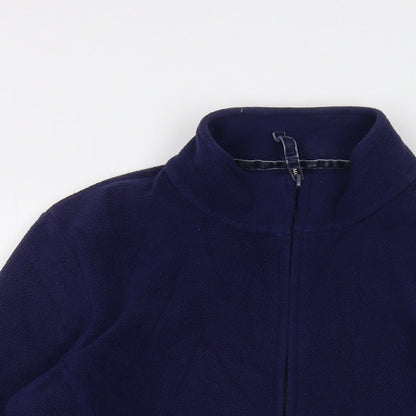 Marks & Spencer Womens Blue Jacket Size 12 Zip