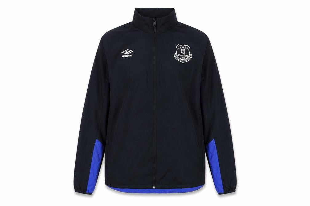 Umbro Womens Black Jacket Size XL Zip - Everton