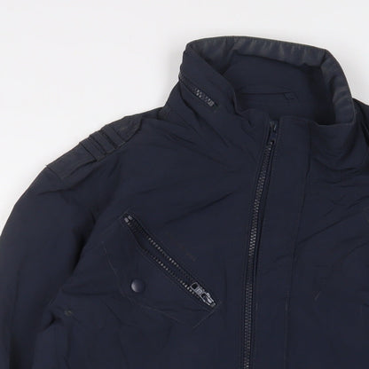 Next Mens Blue Jacket Size M Zip