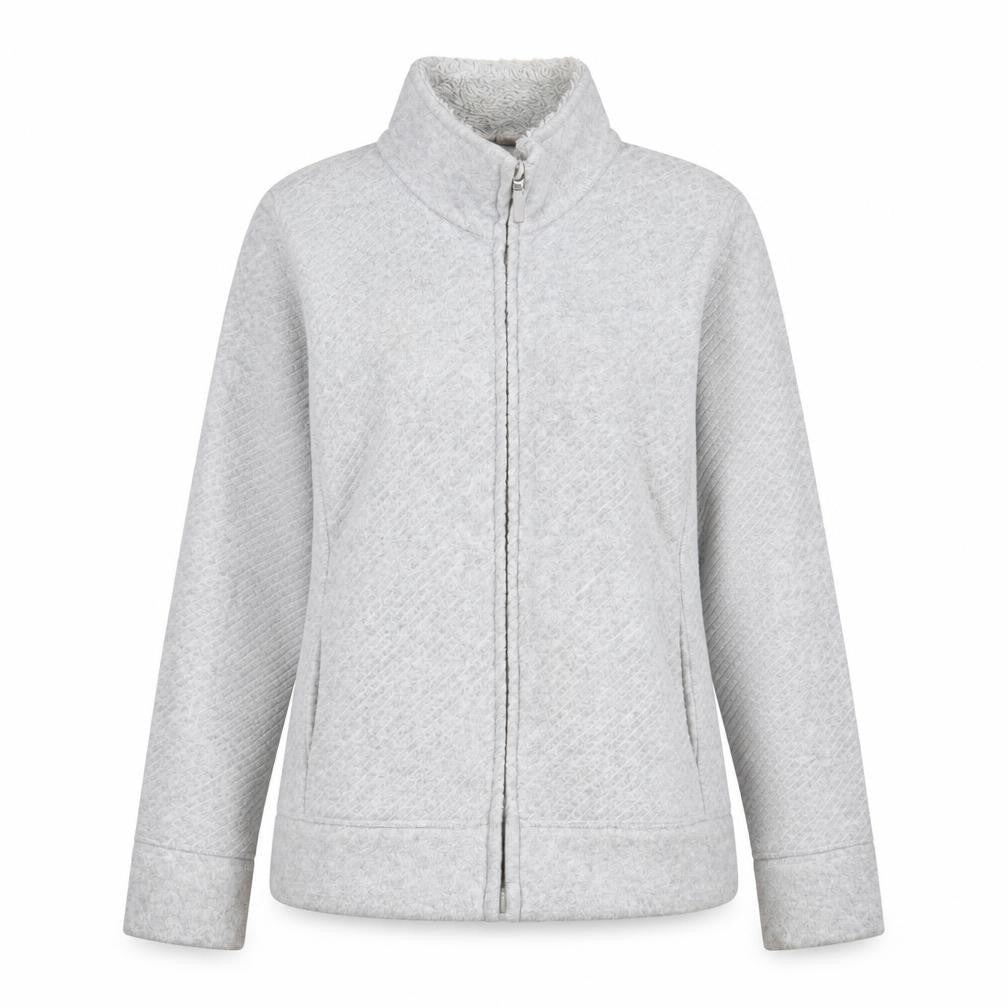 Marks and Spencer Womens Grey Jacket Size 8 Zip