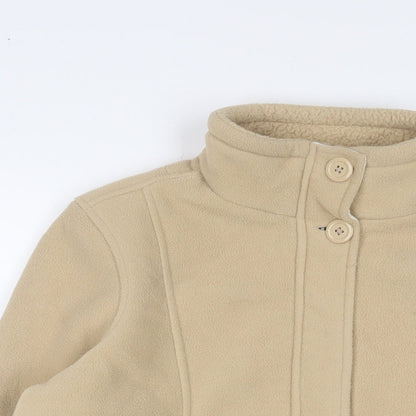 Marks & Spencer Womens Beige Jacket Size 12 Zip