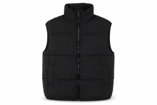 H&M Womens Black Gilet Jacket Size XS Zip
