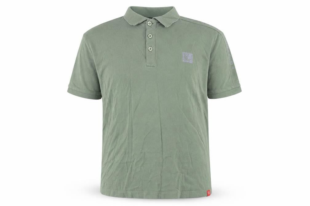 Duck and Cover Men's XL Green Collared T-Shirt