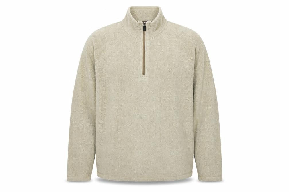 Lands' End Mens Beige Polyester Pullover Sweatshirt Size M - Logo