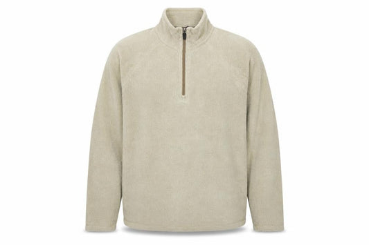 Lands' End Mens Beige Polyester Pullover Sweatshirt Size M - Logo