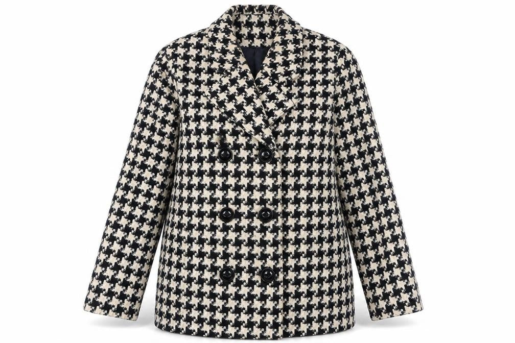 Classics Womens Multicoloured Geometric Jacket Size 18 Button
