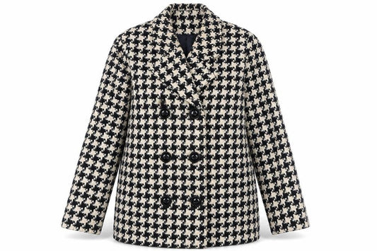 Classics Womens Multicoloured Geometric Jacket Size 18 Button