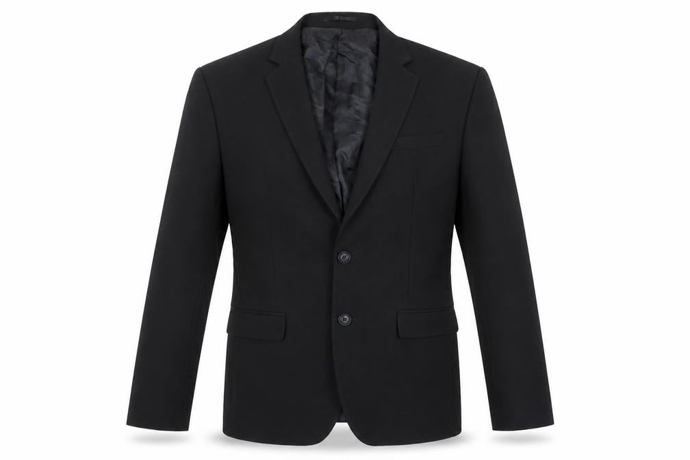 boohooMAN Mens Black Polyester Jacket Blazer Size 40 Regular
