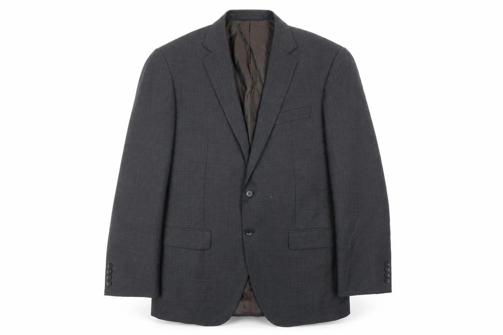 Autograph Mens Grey Wool Jacket Blazer Size 44 Regular