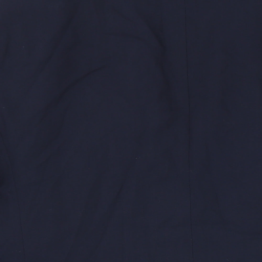 Marks and Spencer Mens Blue Wool Jacket Blazer Size 46 Big & Tall
