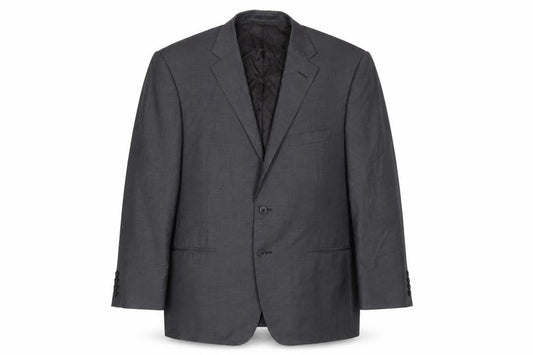 Autograph Mens Grey Wool Jacket Blazer Size 42 Regular