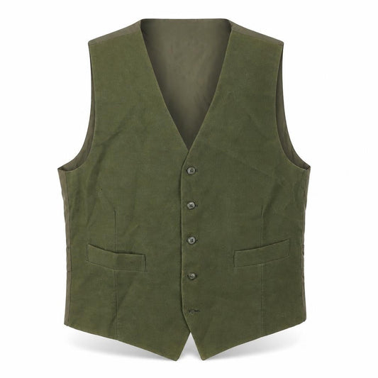 Chatsworth Mens Green Jacket Waistcoat Size M Button