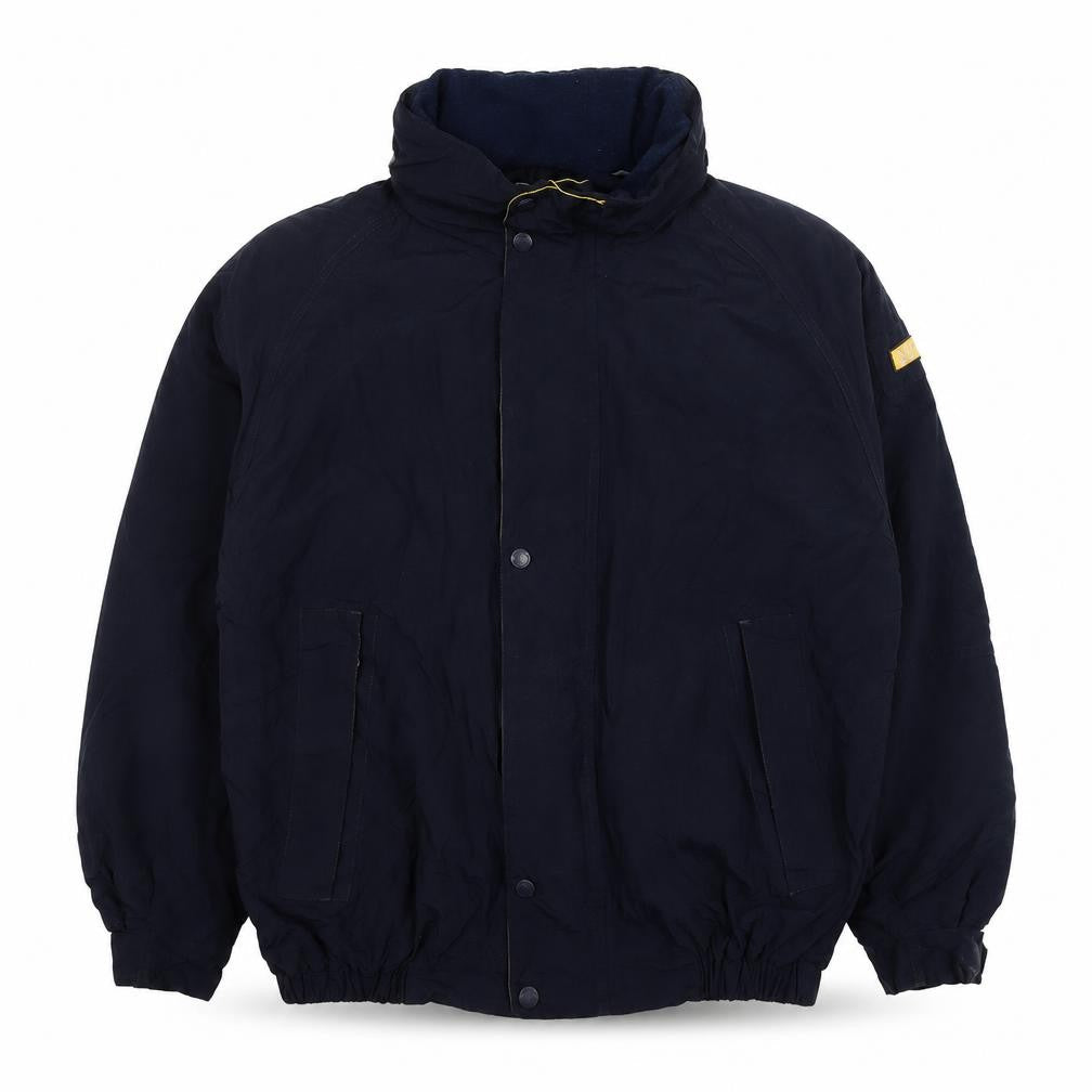 Maine Mens Blue Bomber Jacket Jacket Size M Zip