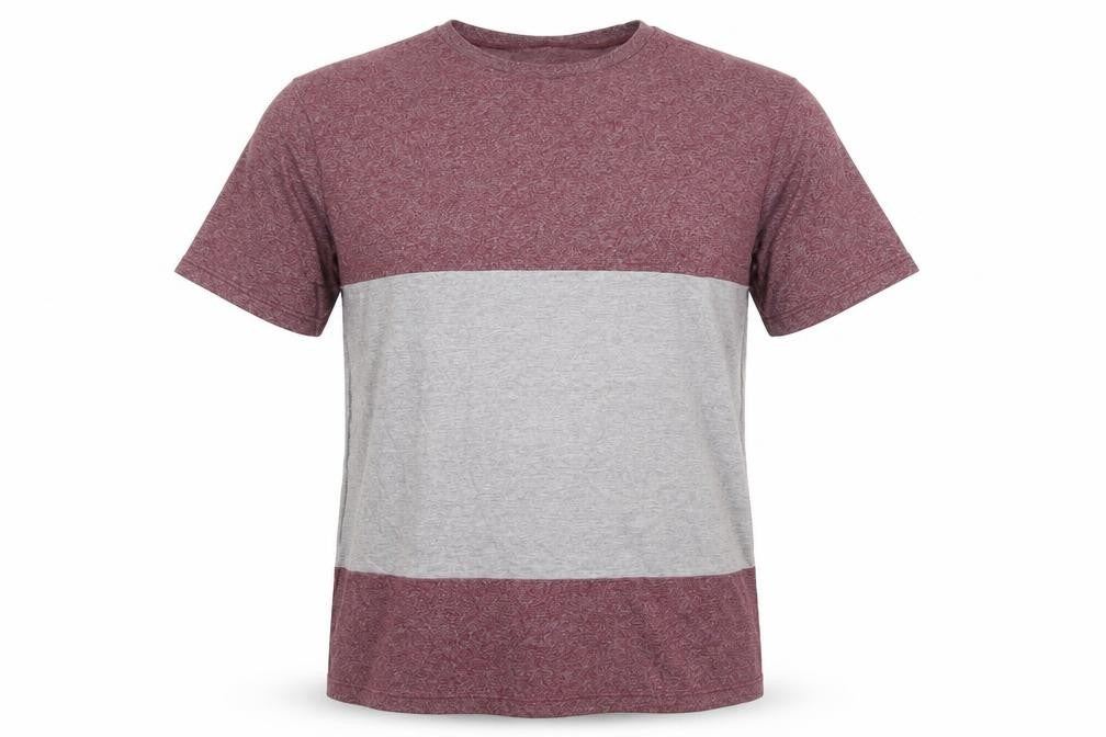 Topman Mens Red Cotton T-Shirt Size M Round Neck