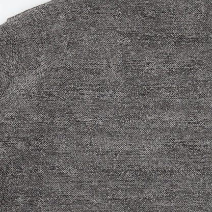 Marks & Spencer Womens Grey Jacket Size 18 Zip