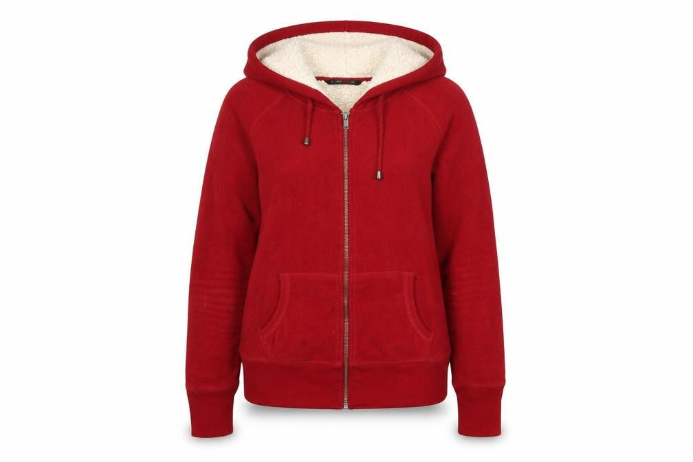 Dunnes Stores Womens Red Jacket Size 12 Zip