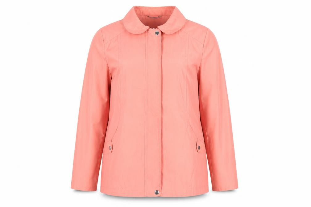 Bonmarché Womens Pink Jacket Coat Size M Zip