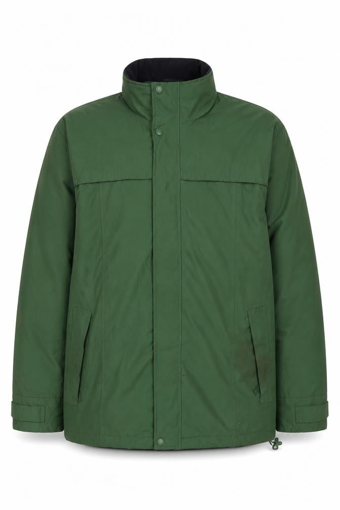Cotton Traders Mens Green Jacket Size L Zip