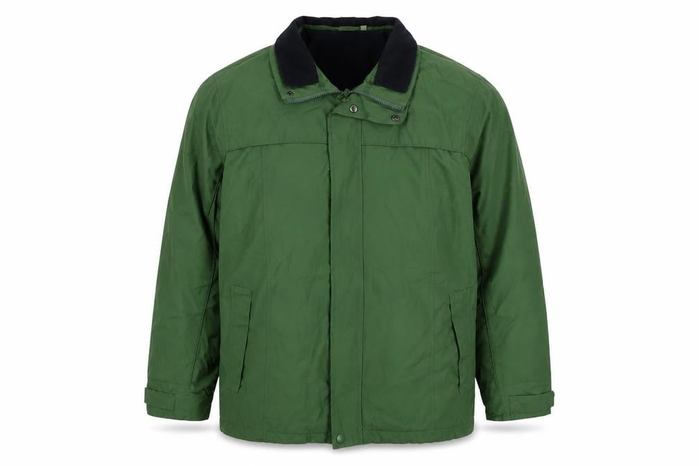 Cotton Traders Mens Green Jacket Size L Zip