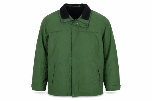 Cotton Traders Mens Green Jacket Size L Zip