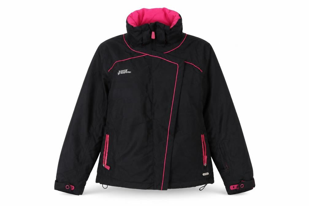 No Fear Womens Black Jacket Size 14 Zip
