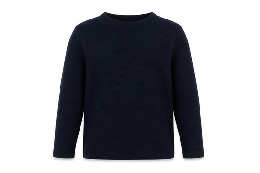 Zara Mens Blue Cotton Pullover Sweatshirt Size S