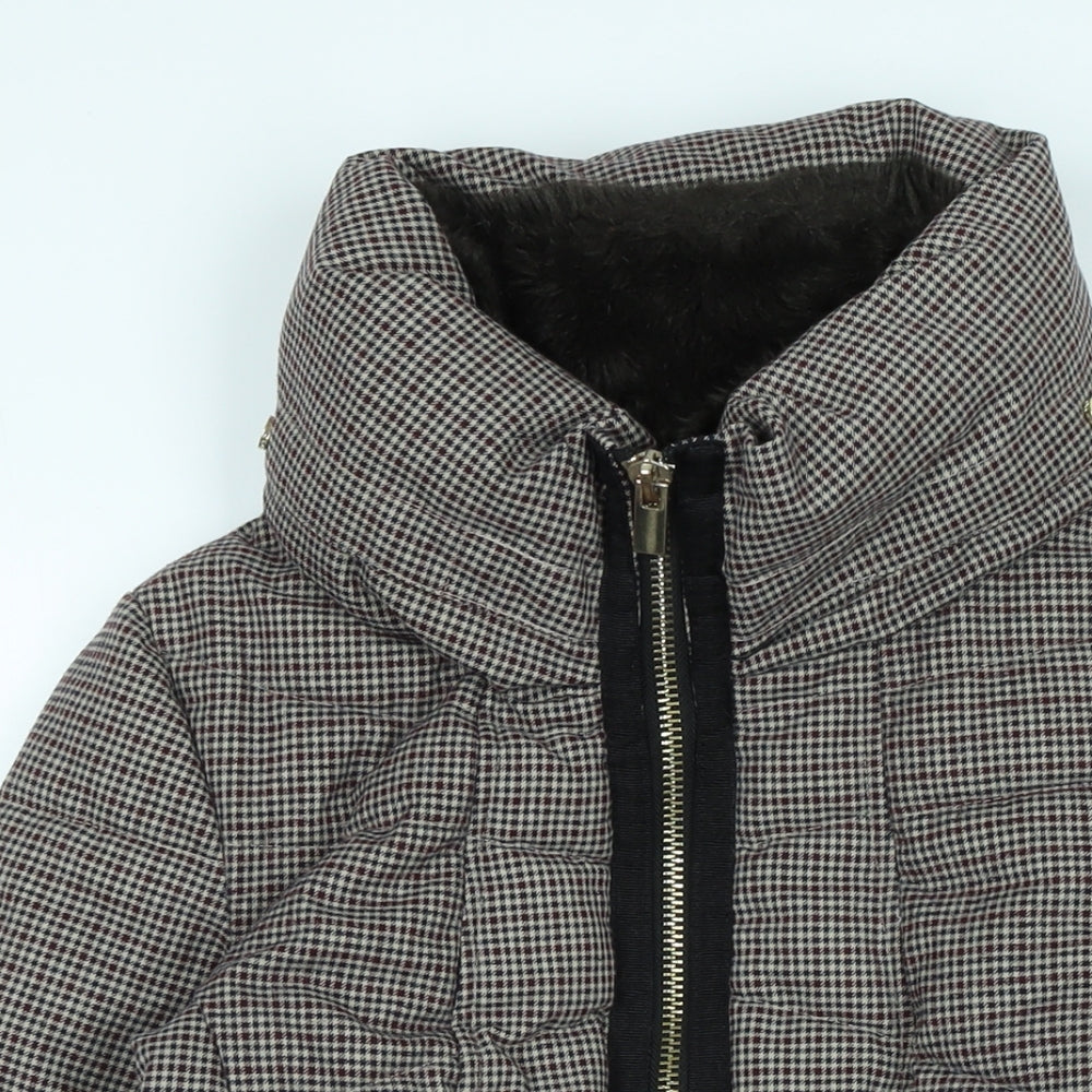 NEXT Womens Brown Jacket Size 6 Zip