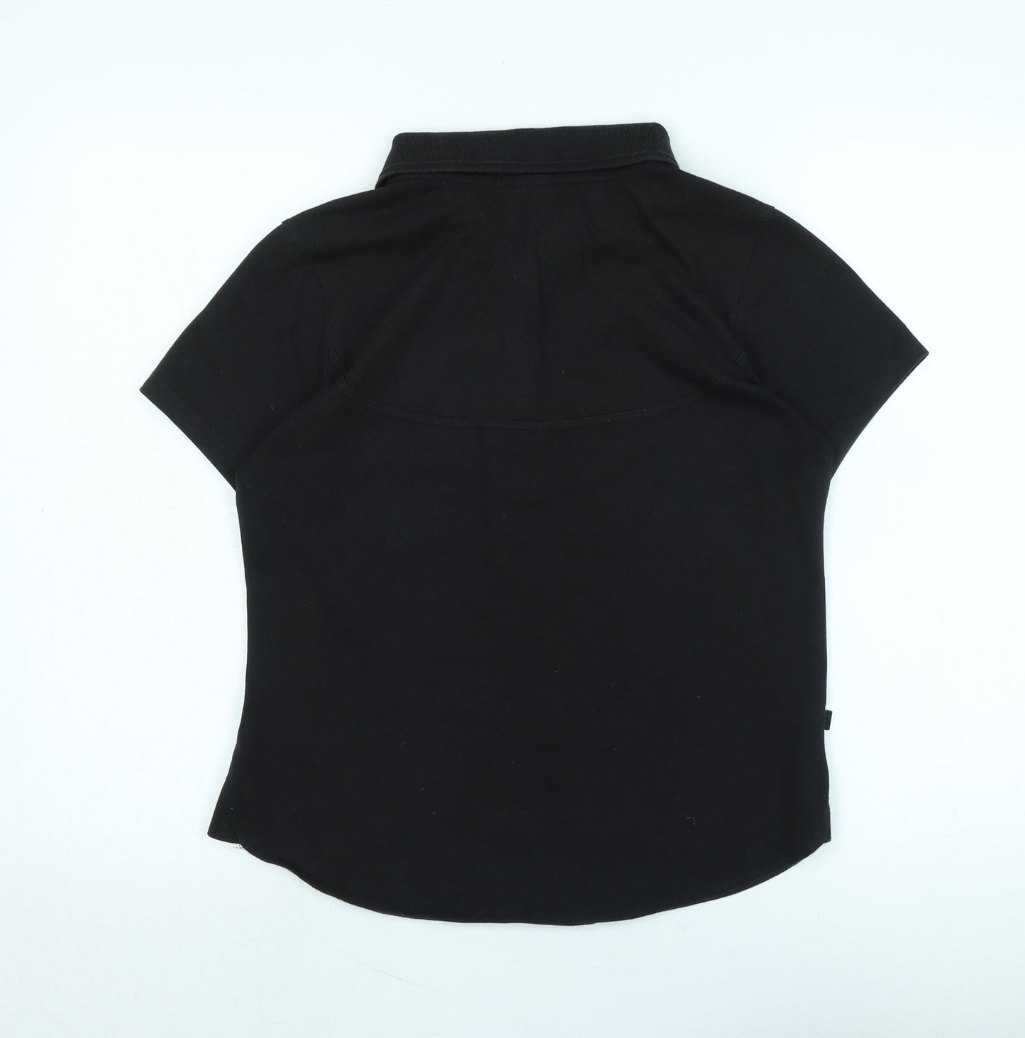 LA Gear Womens Blue Cotton Basic Polo Size 16 Collared - Logo