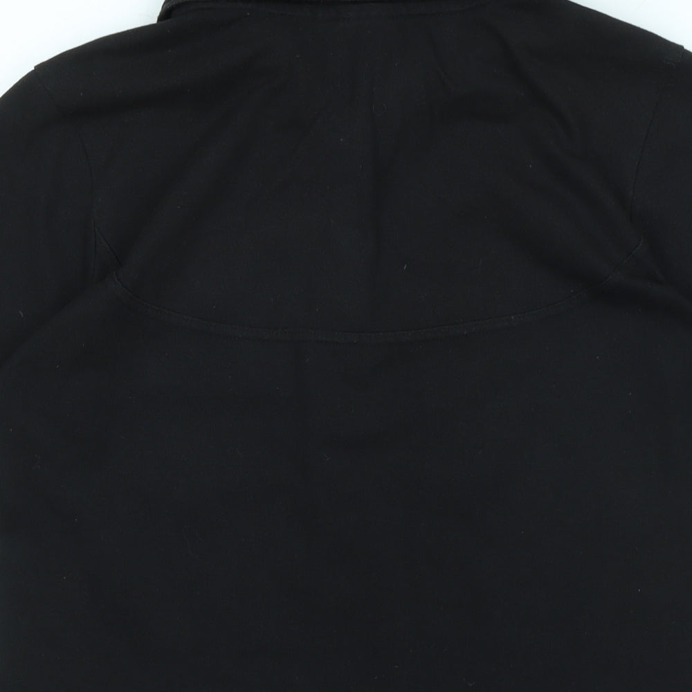 LA Gear Womens Blue Cotton Basic Polo Size 16 Collared - Logo