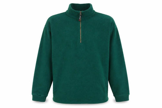 Tokker Mens Green Polyester Pullover Sweatshirt Size S - Polartec