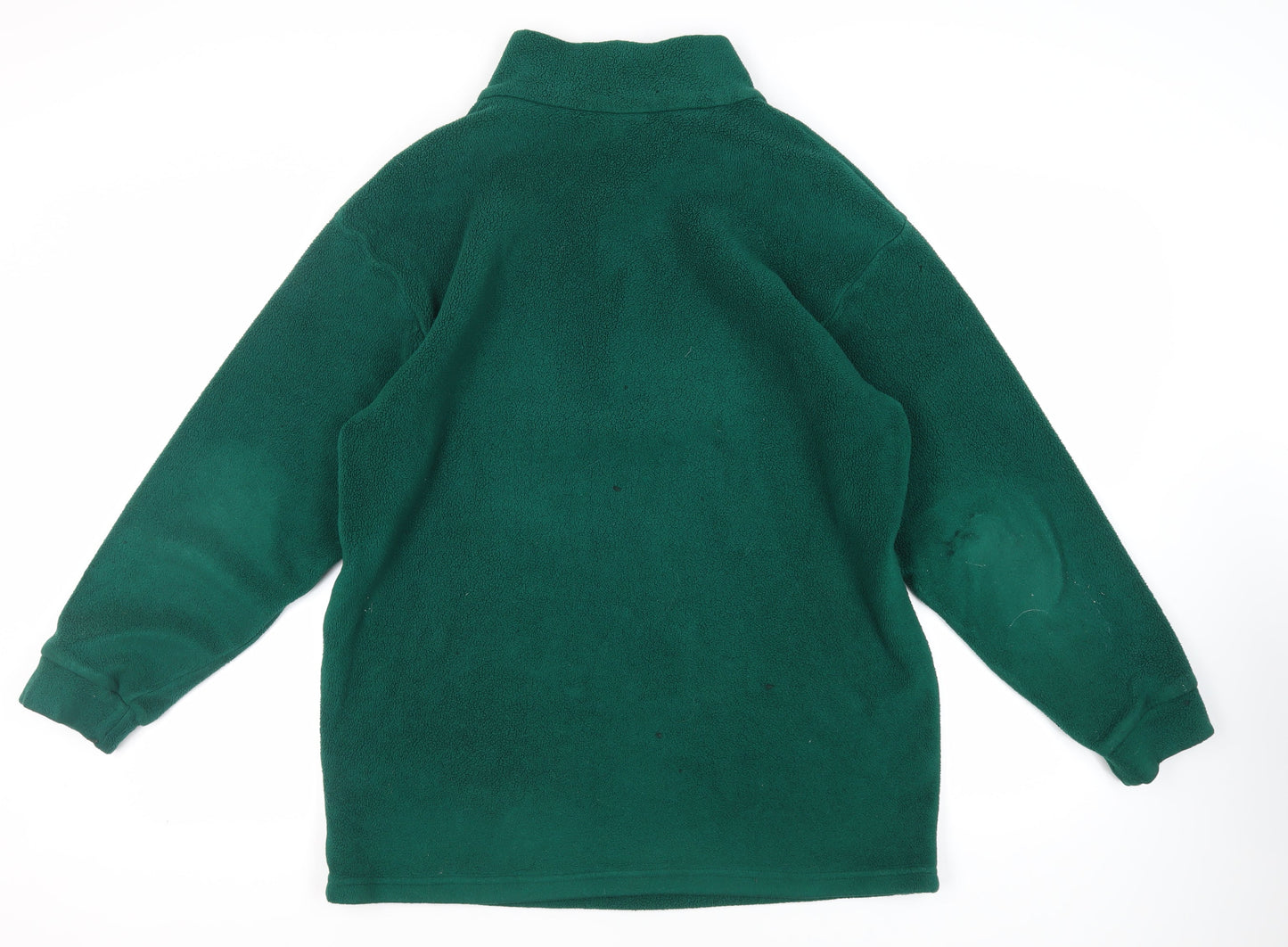 Tokker Mens Green Polyester Pullover Sweatshirt Size S - Polartec