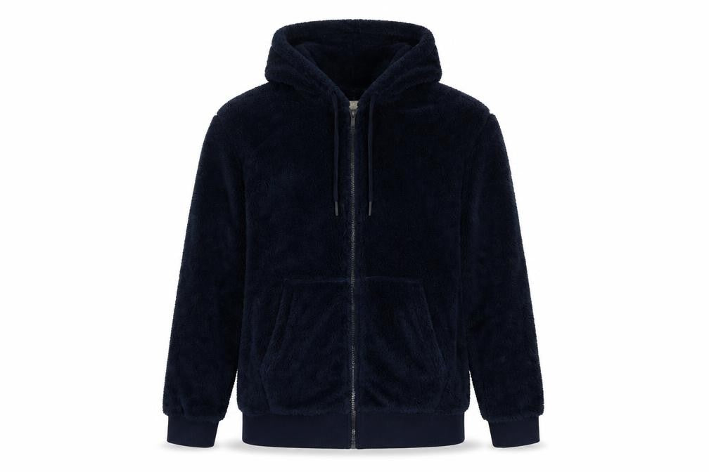 Marks & Spencer Mens Blue Jacket Size M Zip - Pockets
